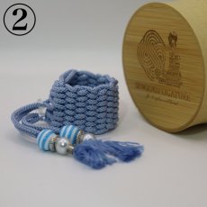 画像2: 【Sengoku Ligature】Mitsuhide Blue｜明智光秀（Alto / Samurai） (2)