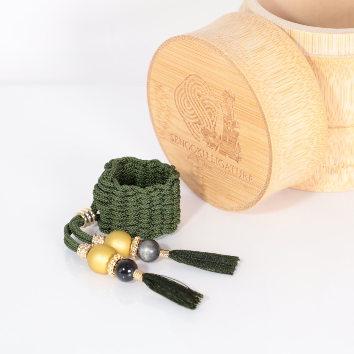 画像1: 【Sengoku Ligature】Kiyomasa Green｜加藤清正（Soprano / Kabuki） (1)