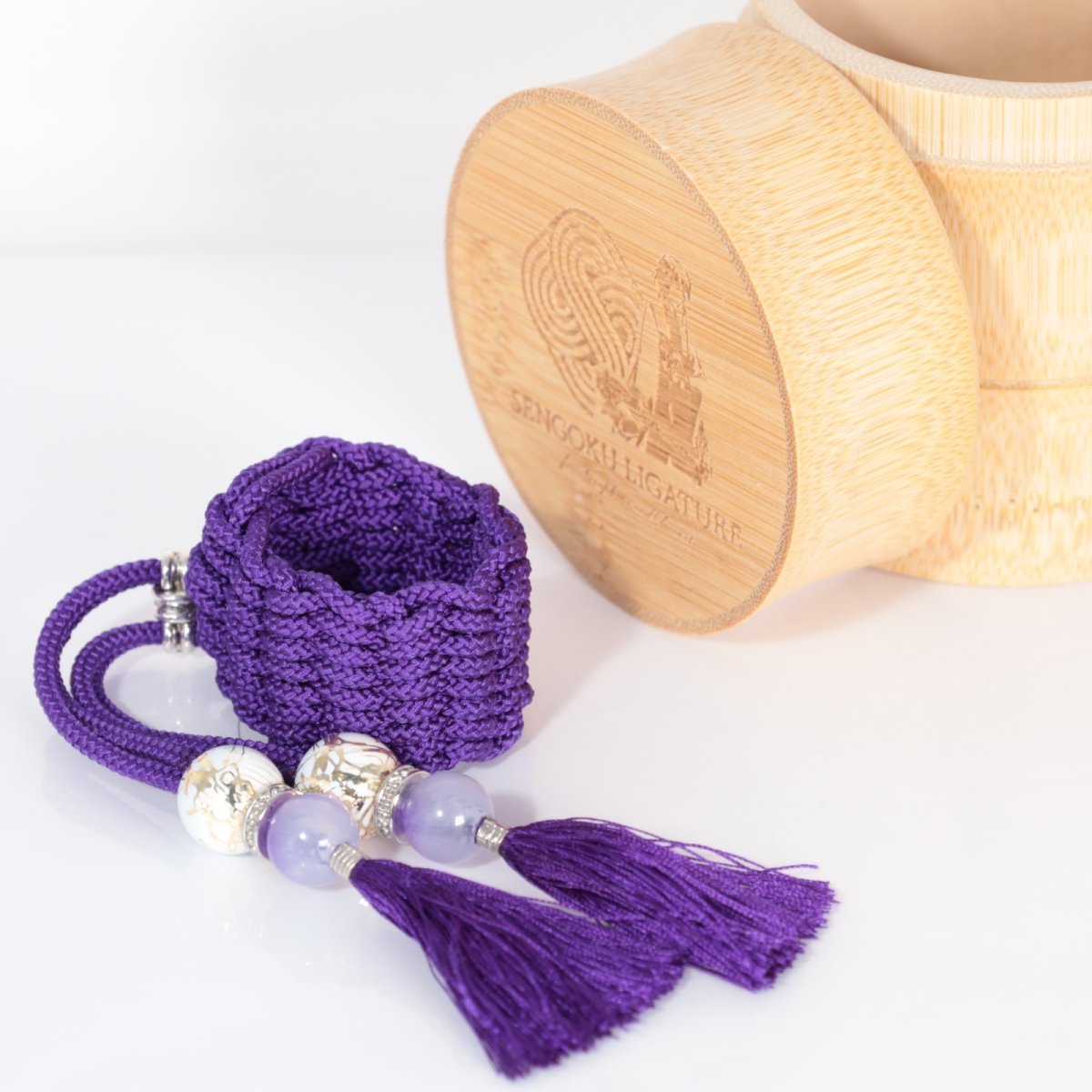 画像1: 【Sengoku Ligature】Kenshin Purple｜上杉謙信（Tenor / Samurai） (1)