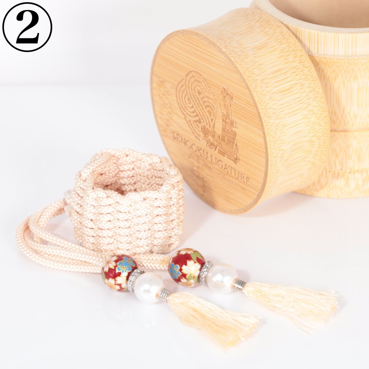 画像3: 【Sengoku Ligature】Sourin Beige｜大友宗麟（Tenor / Samurai） (3)