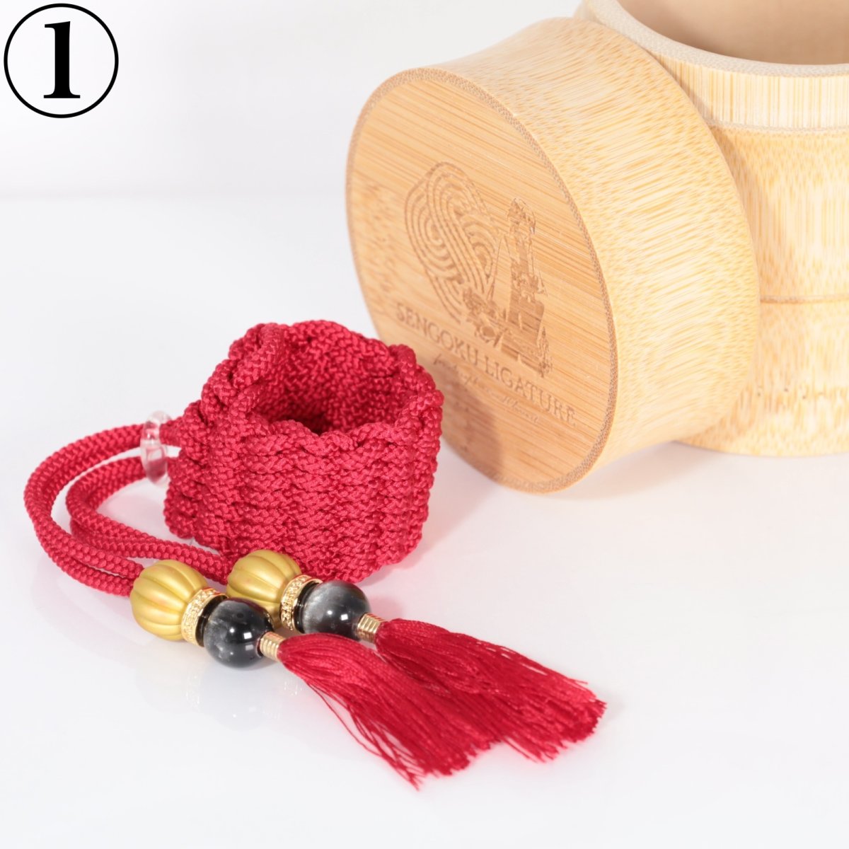 画像2: 【Sengoku Ligature】Yukimura Red｜真田幸村（Tenor / Samurai） (2)