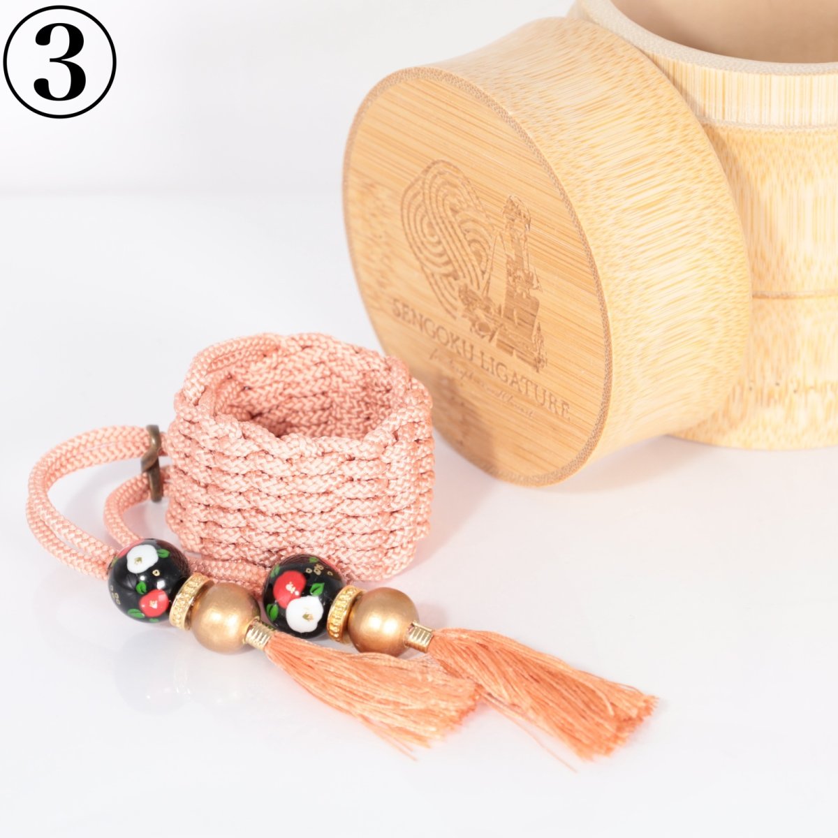 画像4: 【Sengoku Ligature】Ranmaru Pink｜森蘭丸（Tenor / Samurai） (4)