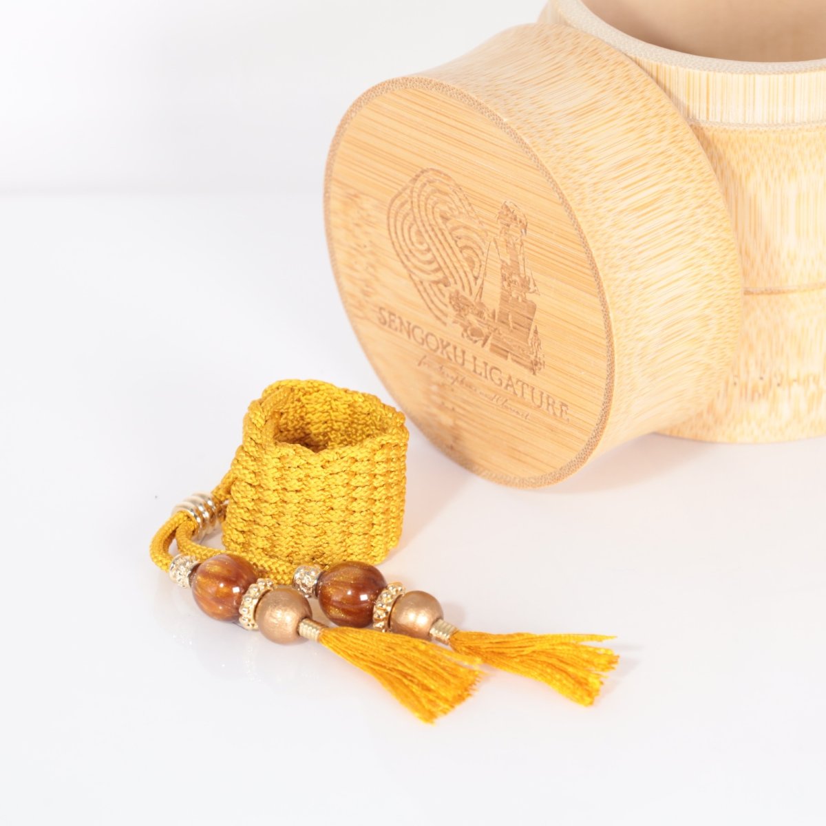 画像1: 【Sengoku Ligature】Katsuie Yellow｜柴田勝家（Soprano / Kabuki） (1)