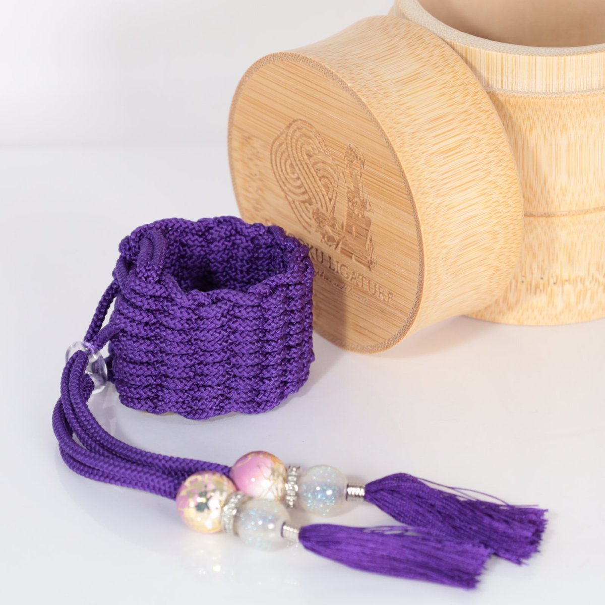 画像1: 【Sengoku Ligature】Kenshin Purple｜上杉謙信（Baritone / Samurai） (1)