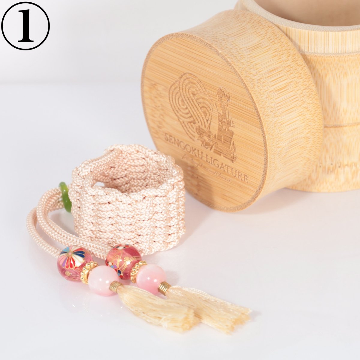 画像2: 【Sengoku Ligature】Sourin Beige｜大友宗麟（Tenor / Samurai） (2)