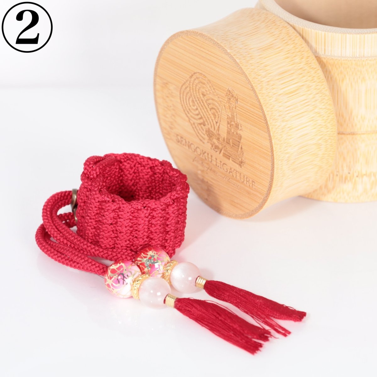 画像3: 【Sengoku Ligature】Yukimura Red｜真田幸村（Tenor / Samurai） (3)