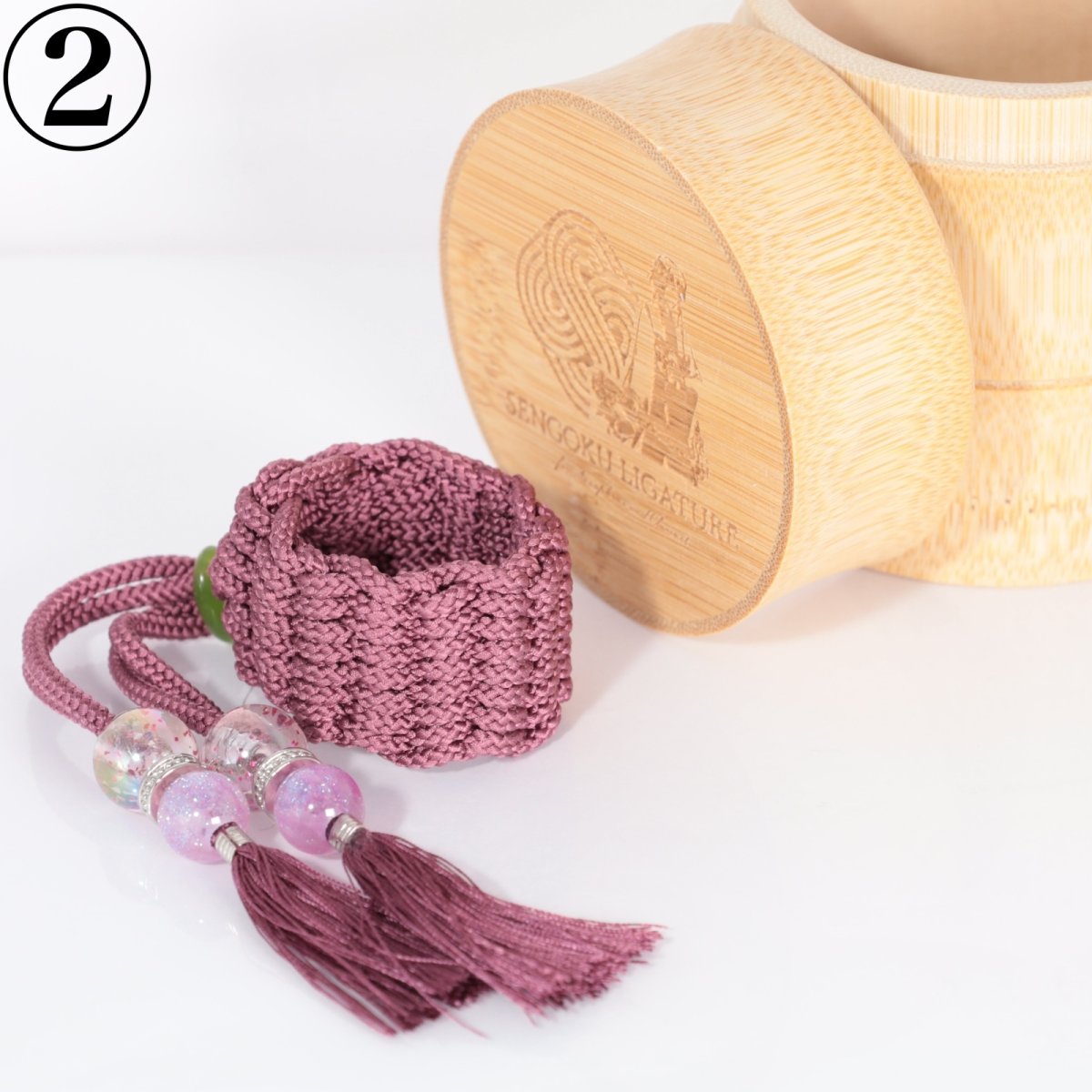 画像3: 【Sengoku Ligature】Mitsunari Purple｜石田三成（Tenor / Samurai） (3)