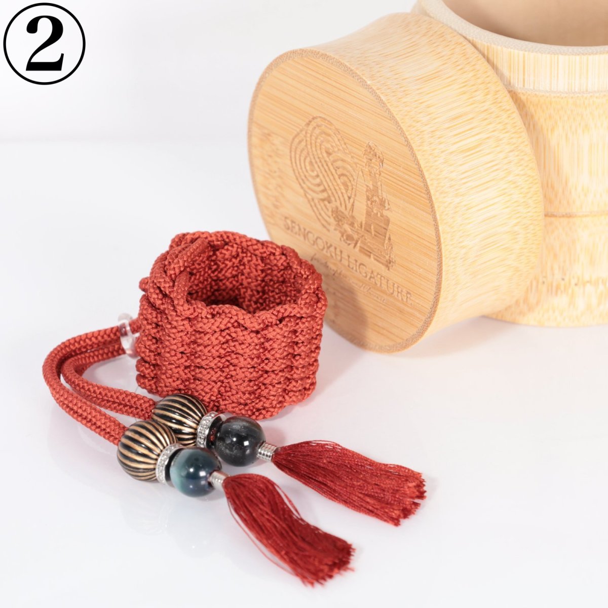 画像3: 【Sengoku Ligature】Toshiie Red｜前田利家（Tenor / Samurai） (3)