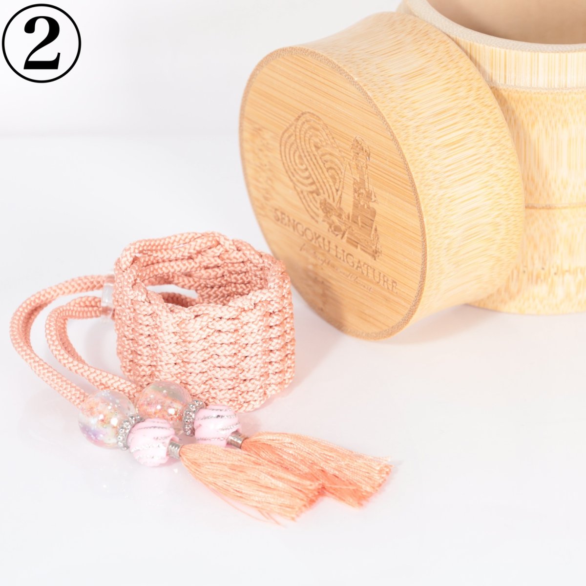 画像3: 【Sengoku Ligature】Ranmaru Pink｜森蘭丸（Tenor / Samurai） (3)