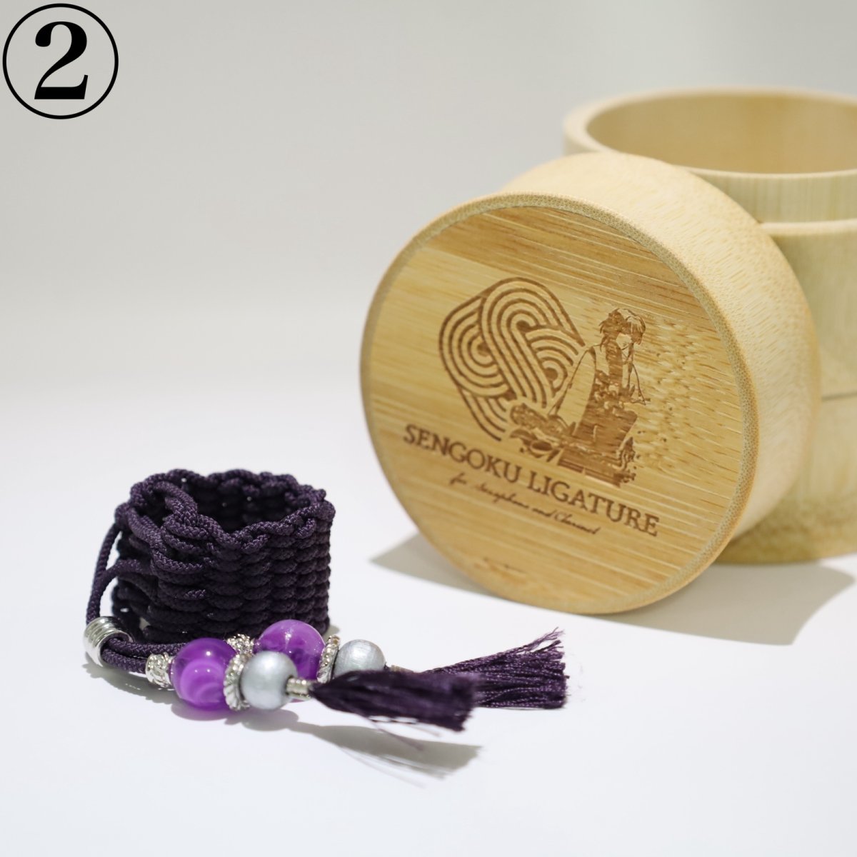 画像3: 【Sengoku Ligature】Oichi Purple｜お市（Soprano / Kabuki） (3)