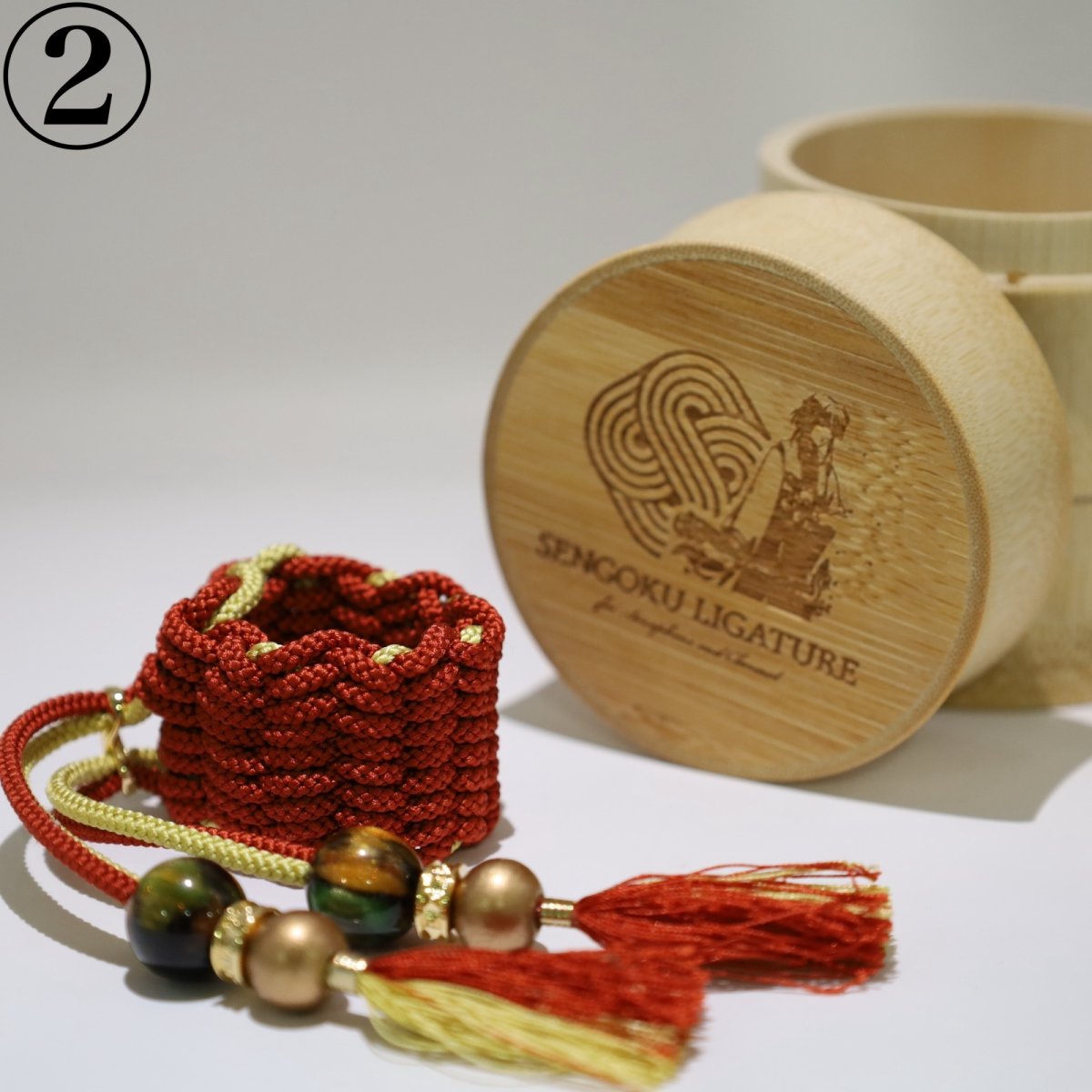 画像3: 【Sengoku Ligature】Toshiie Red｜前田利家（Alto / Samurai） (3)