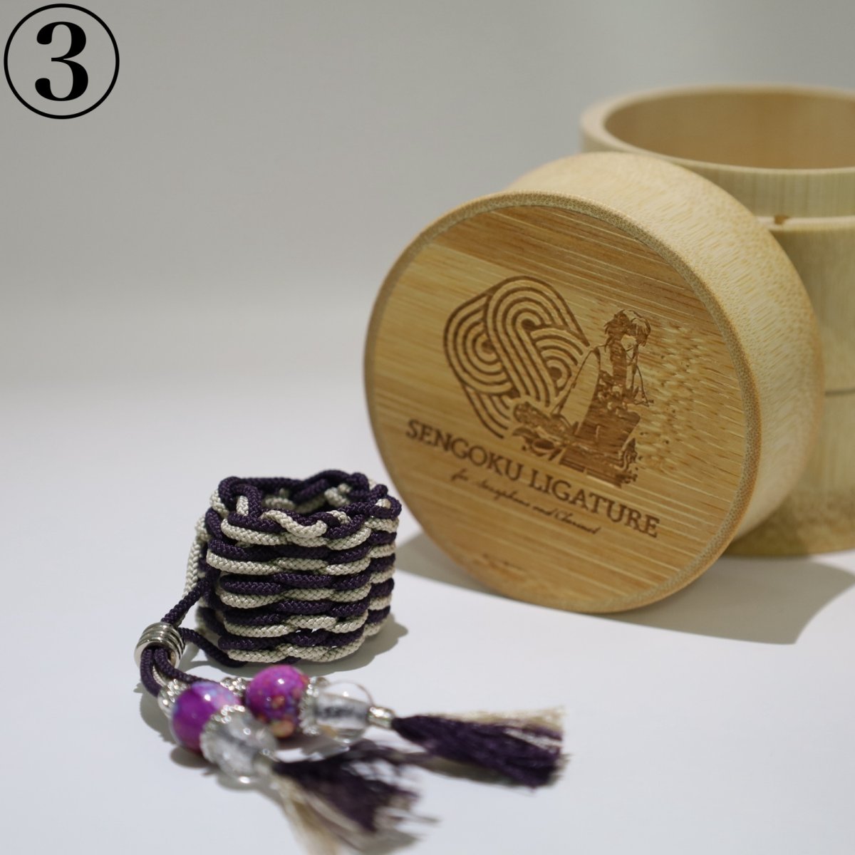画像4: 【Sengoku Ligature】Oichi Purple｜お市（Soprano / Kabuki） (4)