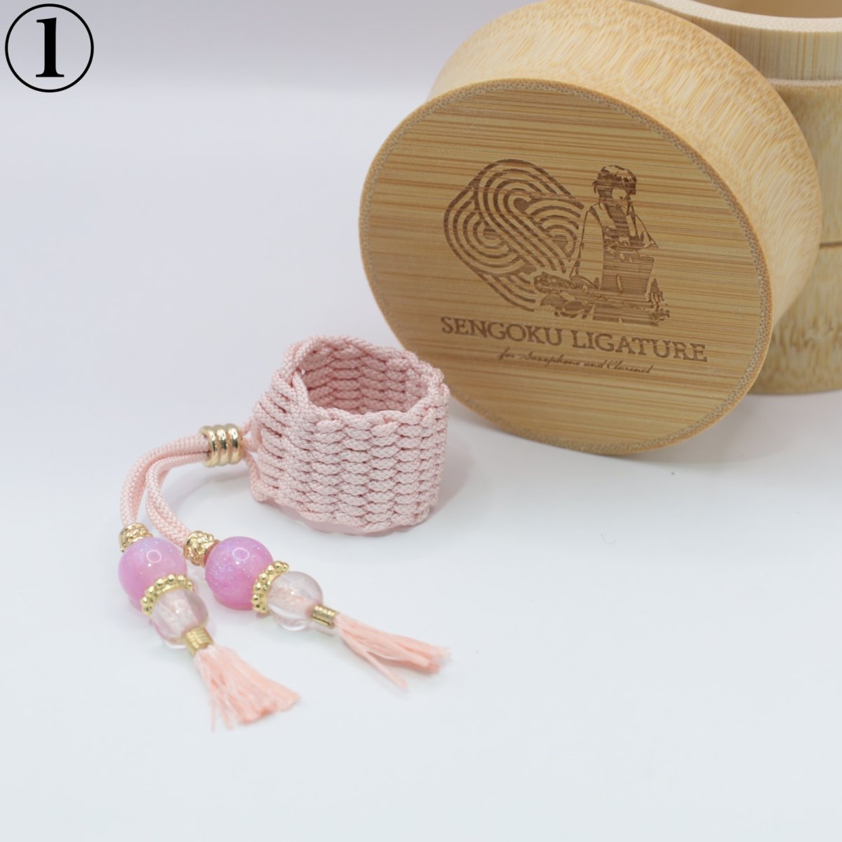 画像2: 【Sengoku Ligature】Kanetsugu Pink｜直江兼続（Soprano / Kabuki） (2)