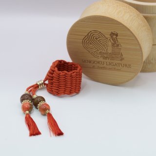 戦国リガチャー テナー用Samurai お市パープル Sengokuリガチャー - 管楽器を深く楽しむ人へ｜MOUTON STORE