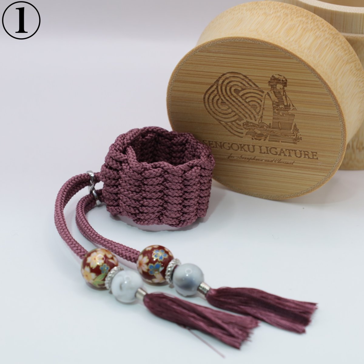 画像2: 【Sengoku Ligature】Mitsunari Purple｜石田三成（Tenor / Samurai） (2)