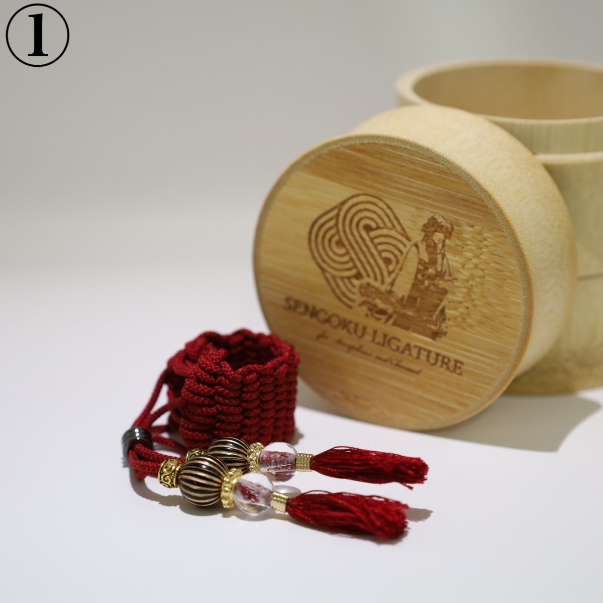 画像2: 【Sengoku Ligature】Naomasa Red｜井伊直政（Soprano / Kabuki） (2)