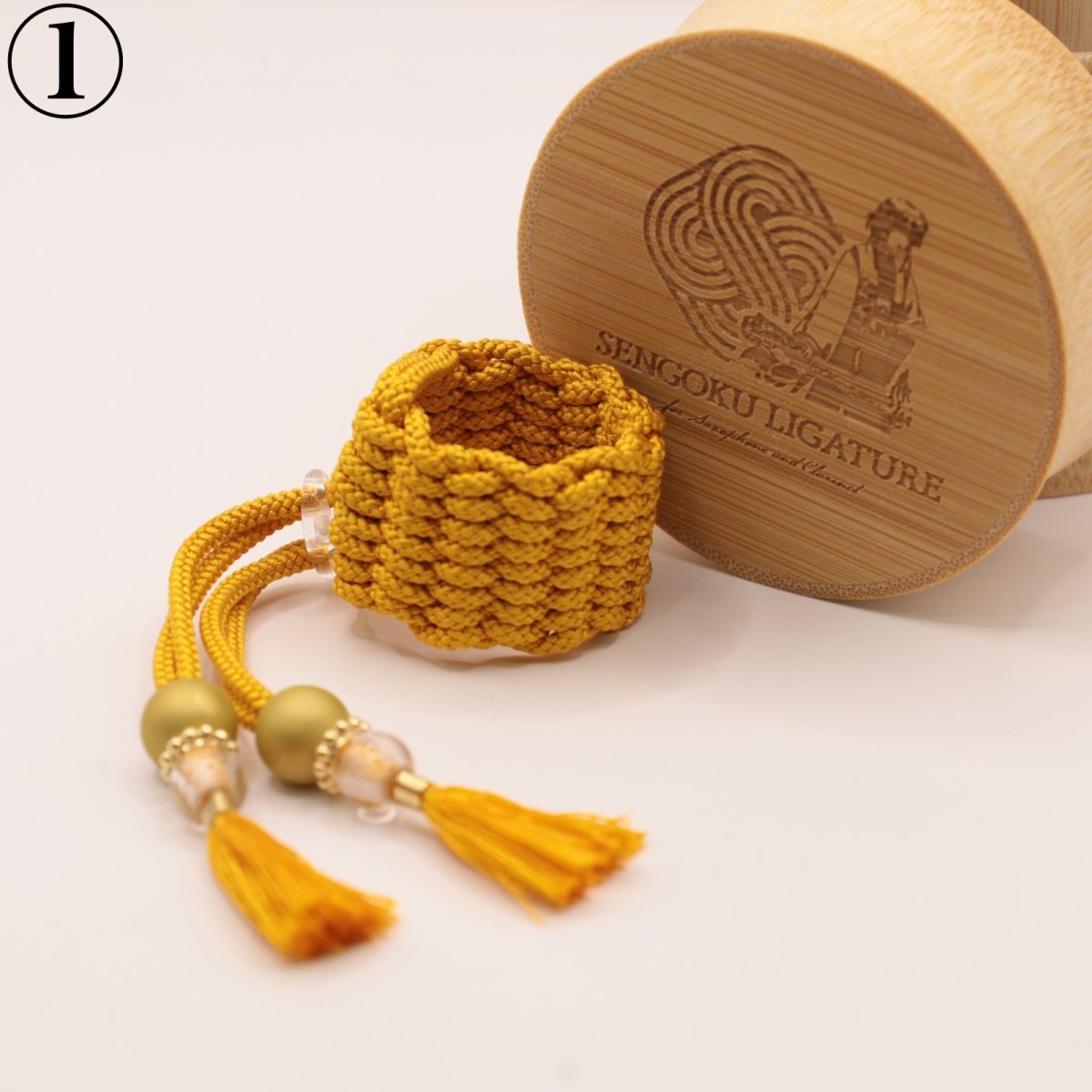 画像2: 【Sengoku Ligature】Katsuie Yellow｜柴田勝家（Alto / Samurai） (2)