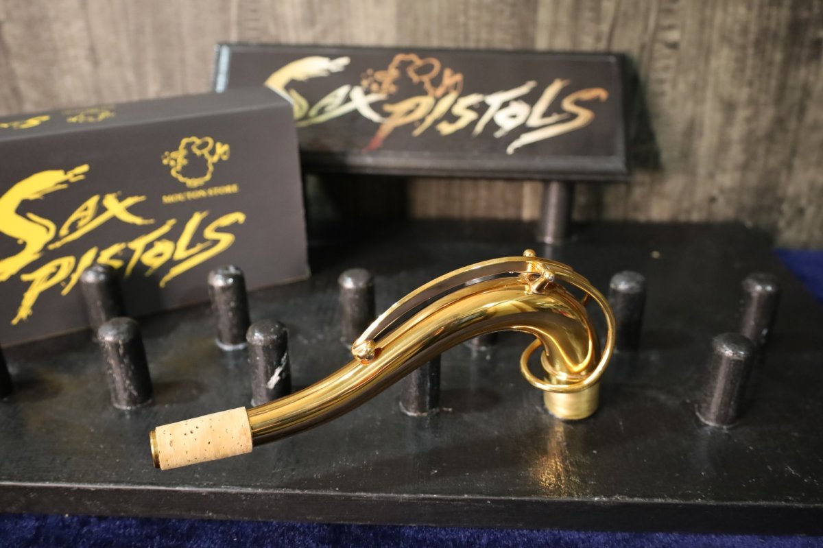 画像1: SAX PISTOLS ゴールド・エクスペリエンスAct.1【TenorSax Neck】 (1)