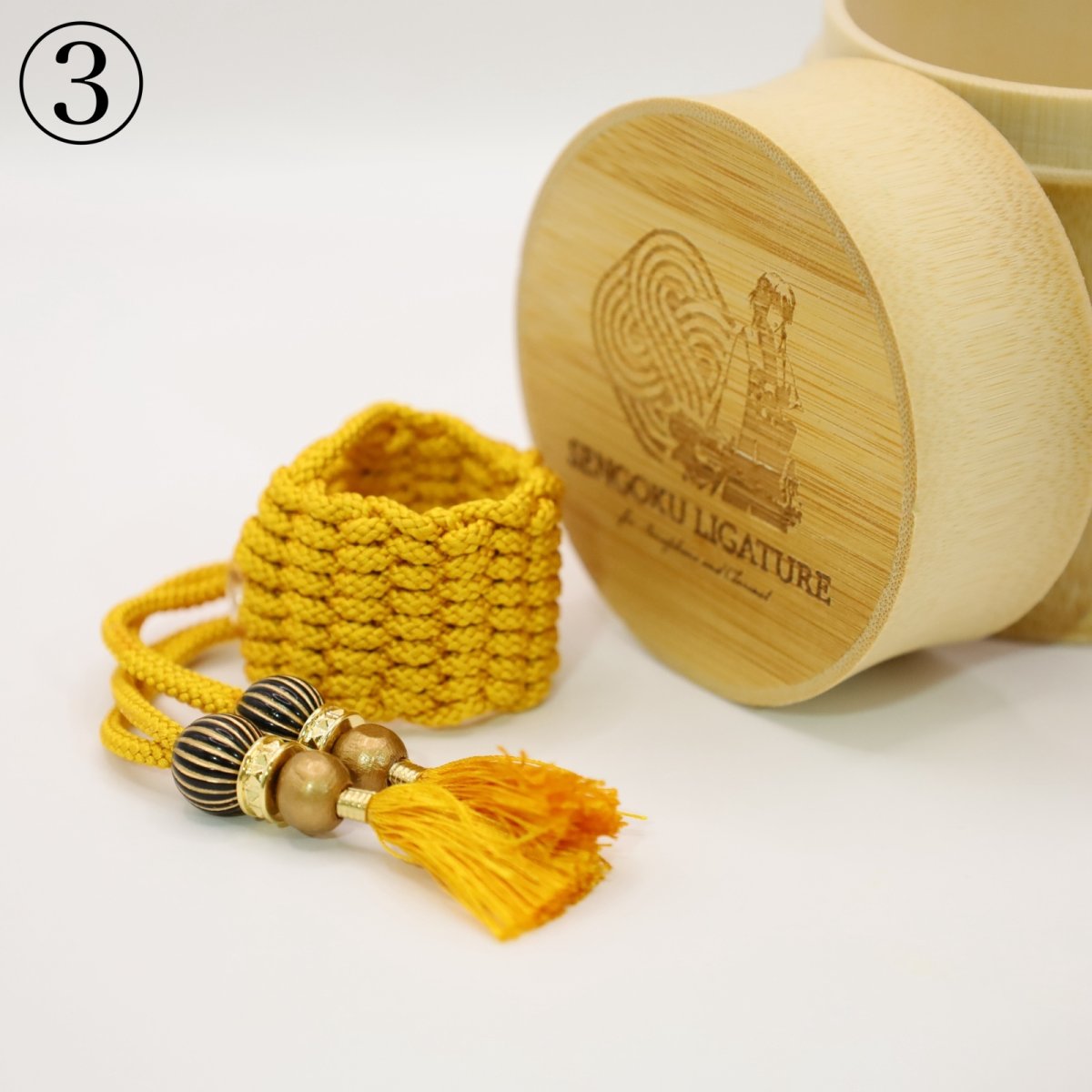 画像4: 【Sengoku Ligature】Katsuie Yellow｜柴田勝家（Alto / Samurai） (4)