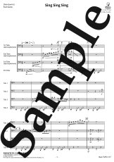 画像3: 【予約商品】【チューバ4重奏】シング・シング・シング《アンサンブル楽譜》 (3)