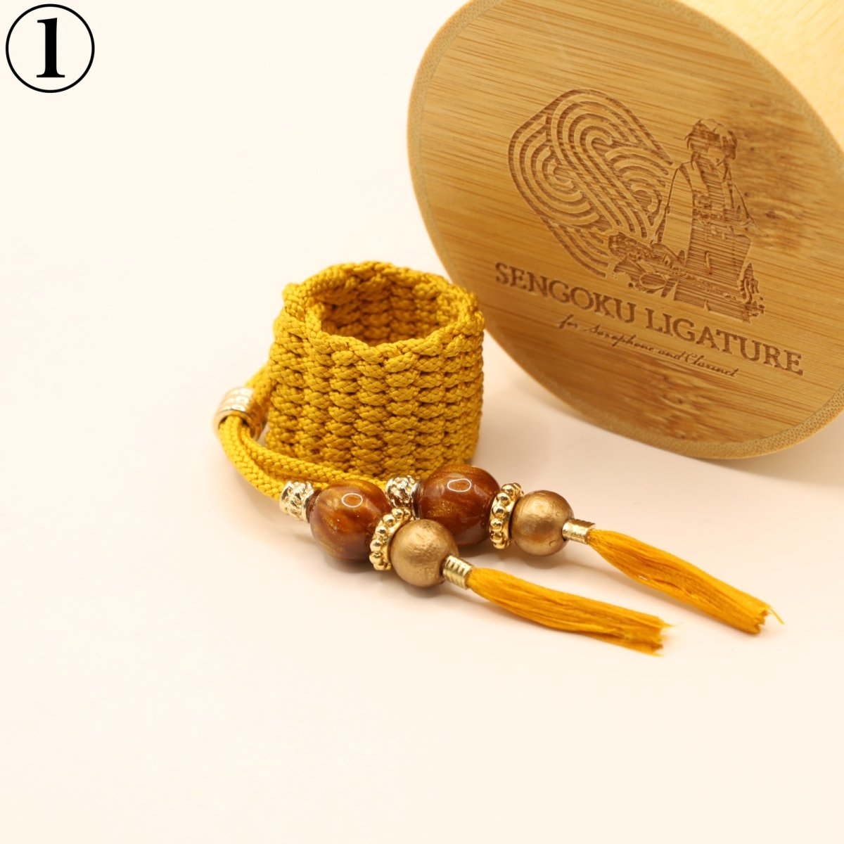 画像2: 【Sengoku Ligature】Katsuie Yellow｜柴田勝家（Soprano / Kabuki） (2)