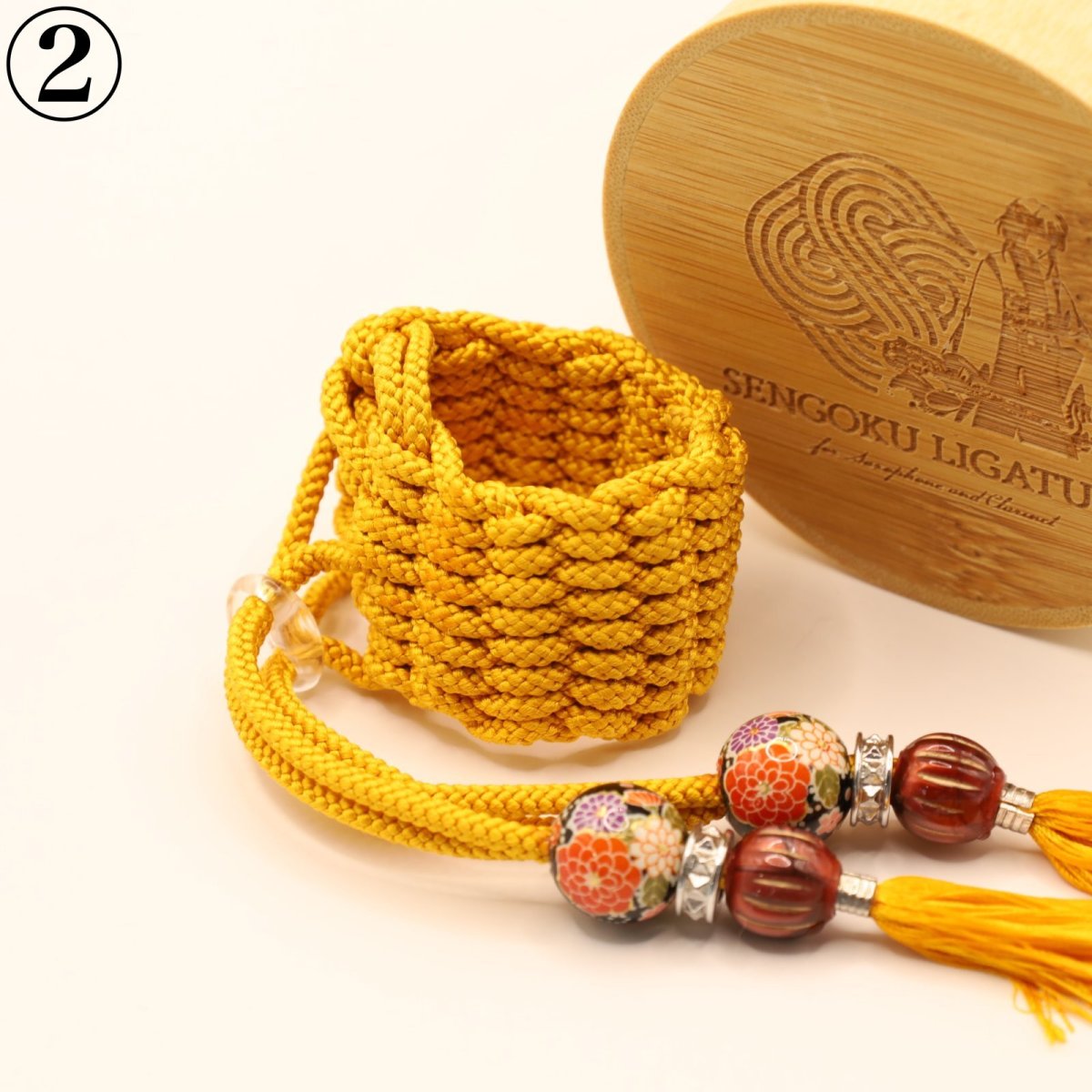 画像3: 【Sengoku Ligature】Katsuie Yellow｜柴田勝家（Tenor / Samurai） (3)