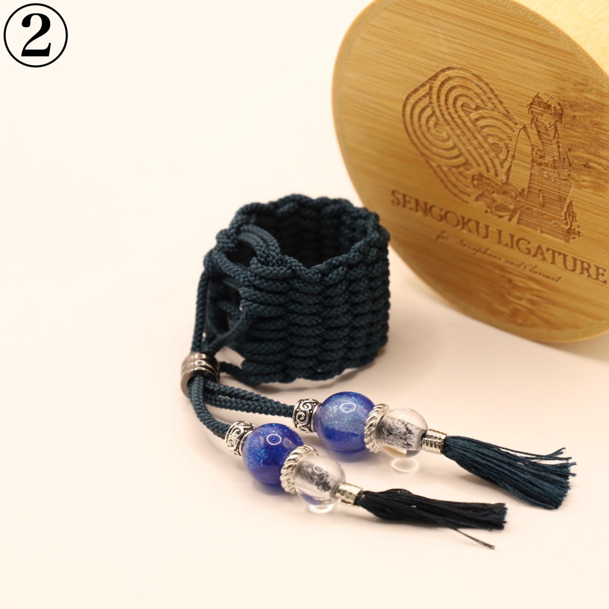 画像3: 【Sengoku Ligature】Nagamasa Turquoise｜浅井長政（Soprano / Kabuki） (3)