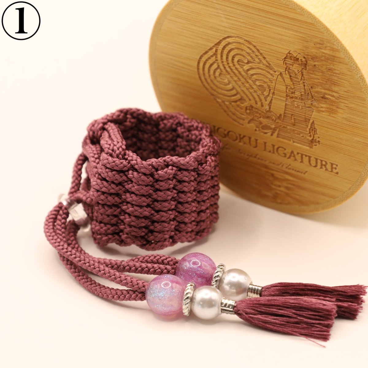 画像2: 【Sengoku Ligature】Mitsunari Purple｜石田三成（Alto / Samurai） (2)