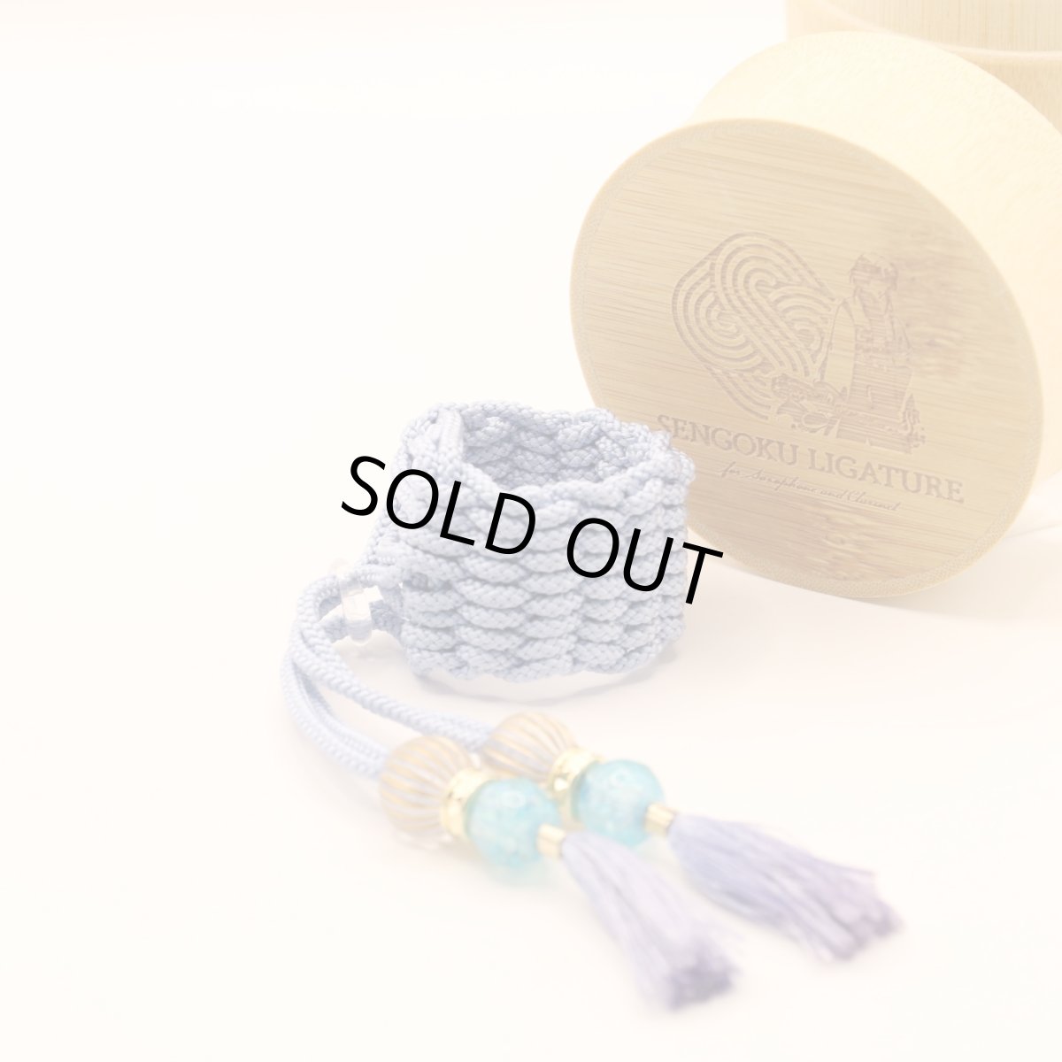 画像1: 【Sengoku Ligature】MItsuhide Blue｜明智光秀（Tenor / Samurai） (1)