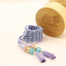 画像1: 【Sengoku Ligature】MItsuhide Blue｜明智光秀（Tenor / Samurai） (1)