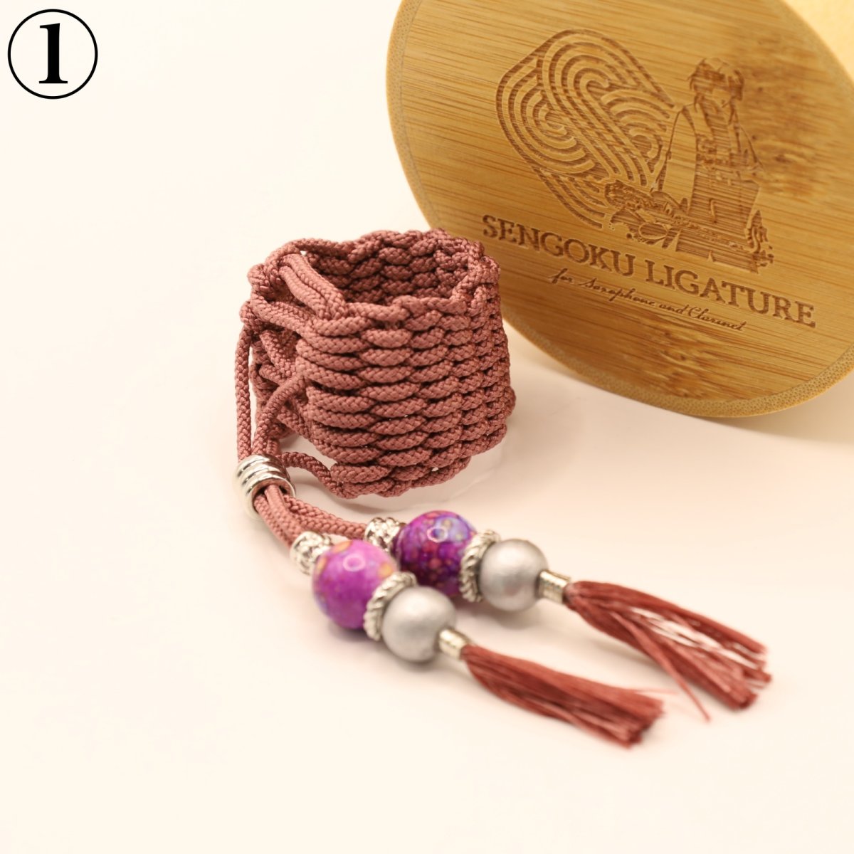 画像2: 【Sengoku Ligature】Mitsunari Purple｜石田三成（Alto / Samurai） (2)