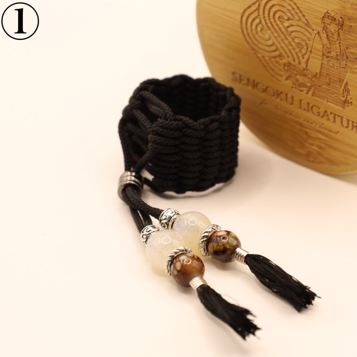 画像2: 【Sengoku Ligature】Hanzo Black｜服部半蔵（Soprano / Kabuki） (2)