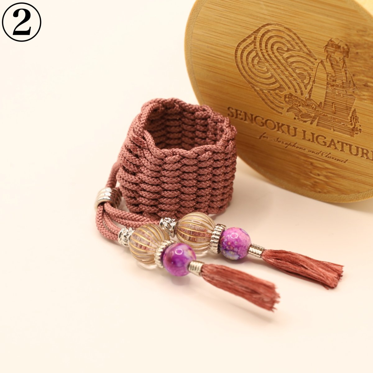 画像3: 【Sengoku Ligature】Mitsunari Purple｜石田三成（Alto / Samurai） (3)