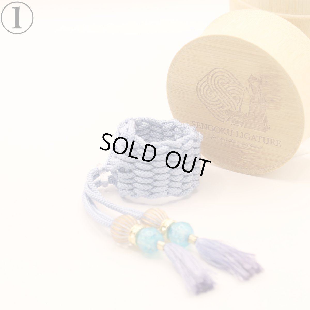 画像2: 【Sengoku Ligature】MItsuhide Blue｜明智光秀（Tenor / Samurai） (2)