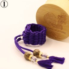 画像2: 【Sengoku Ligature】Kenshin Purple｜上杉謙信（Tenor / Samurai） (2)