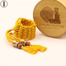 画像2: 【Sengoku Ligature】Katsuie Yellow｜柴田勝家（Alto / Samurai） (2)