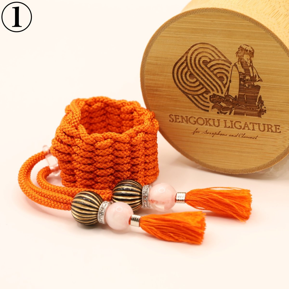 画像2: 【Sengoku Ligature】Shingen Red｜武田信玄（Tenor / Samurai） (2)