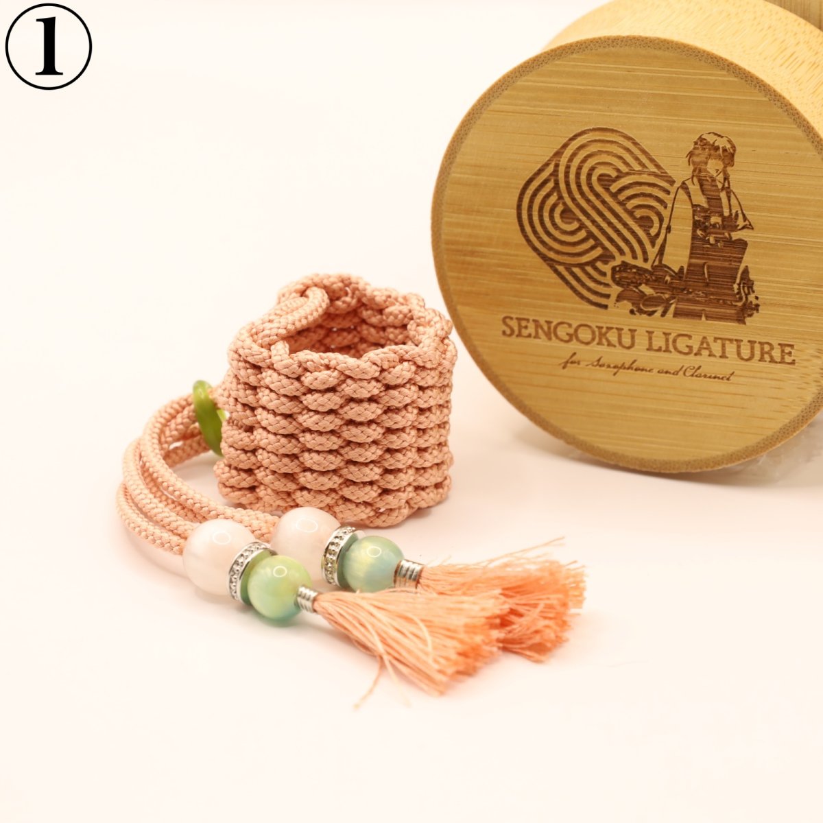画像2: 【Sengoku Ligature】Ranmaru Pink｜森蘭丸（Alto / Samurai） (2)