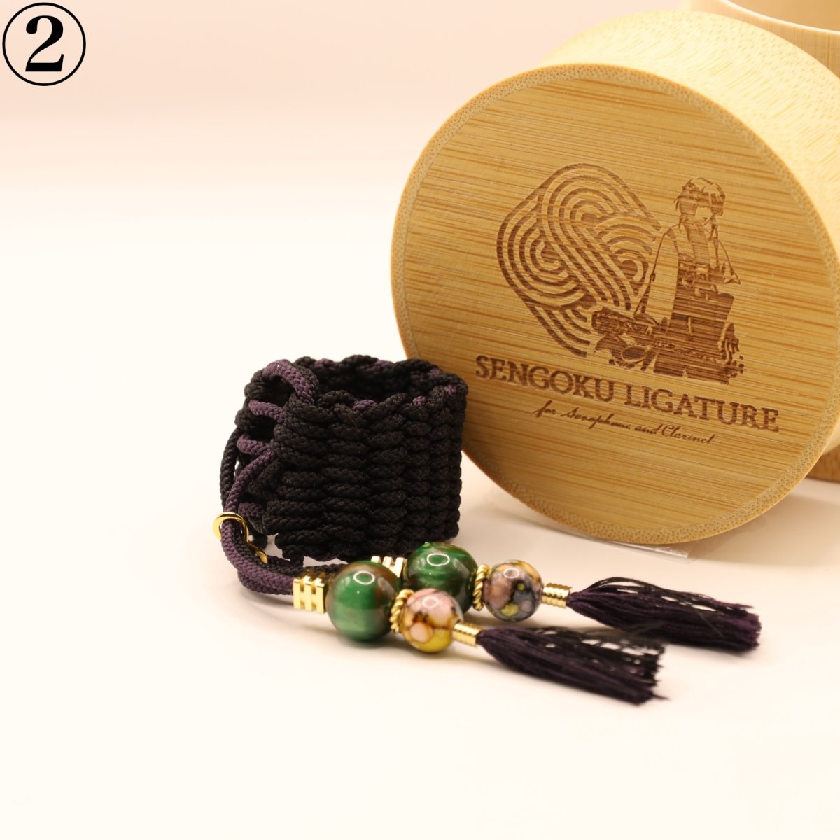 画像3: 【Sengoku Ligature】Hanzo Black｜服部半蔵（Soprano / Kabuki） (3)