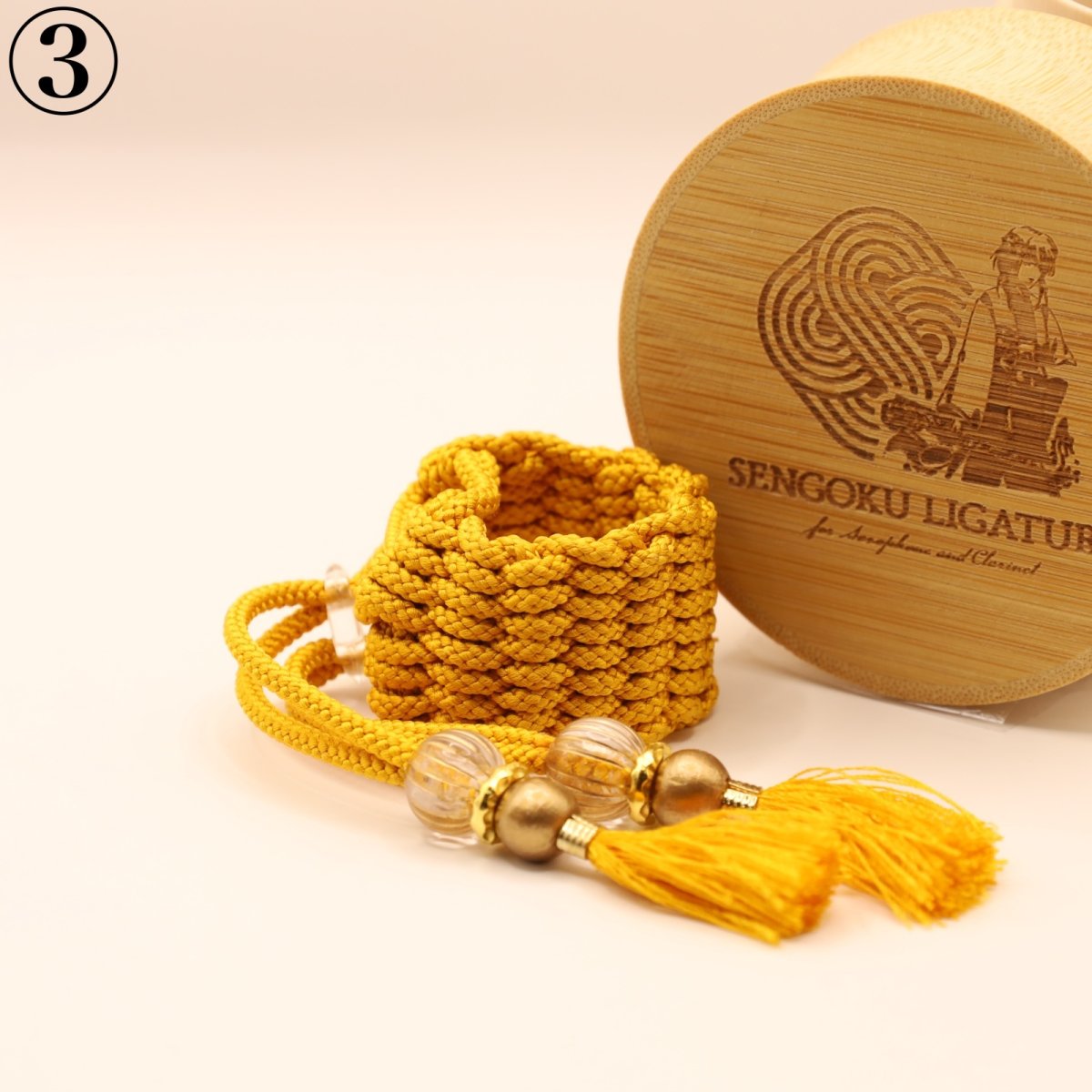 画像4: 【Sengoku Ligature】Katsuie Yellow｜柴田勝家（Alto / Samurai） (4)