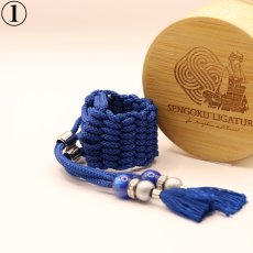 画像2: 【Sengoku Ligature】Masamune Blue｜伊達政宗（Alto / Samurai） (2)