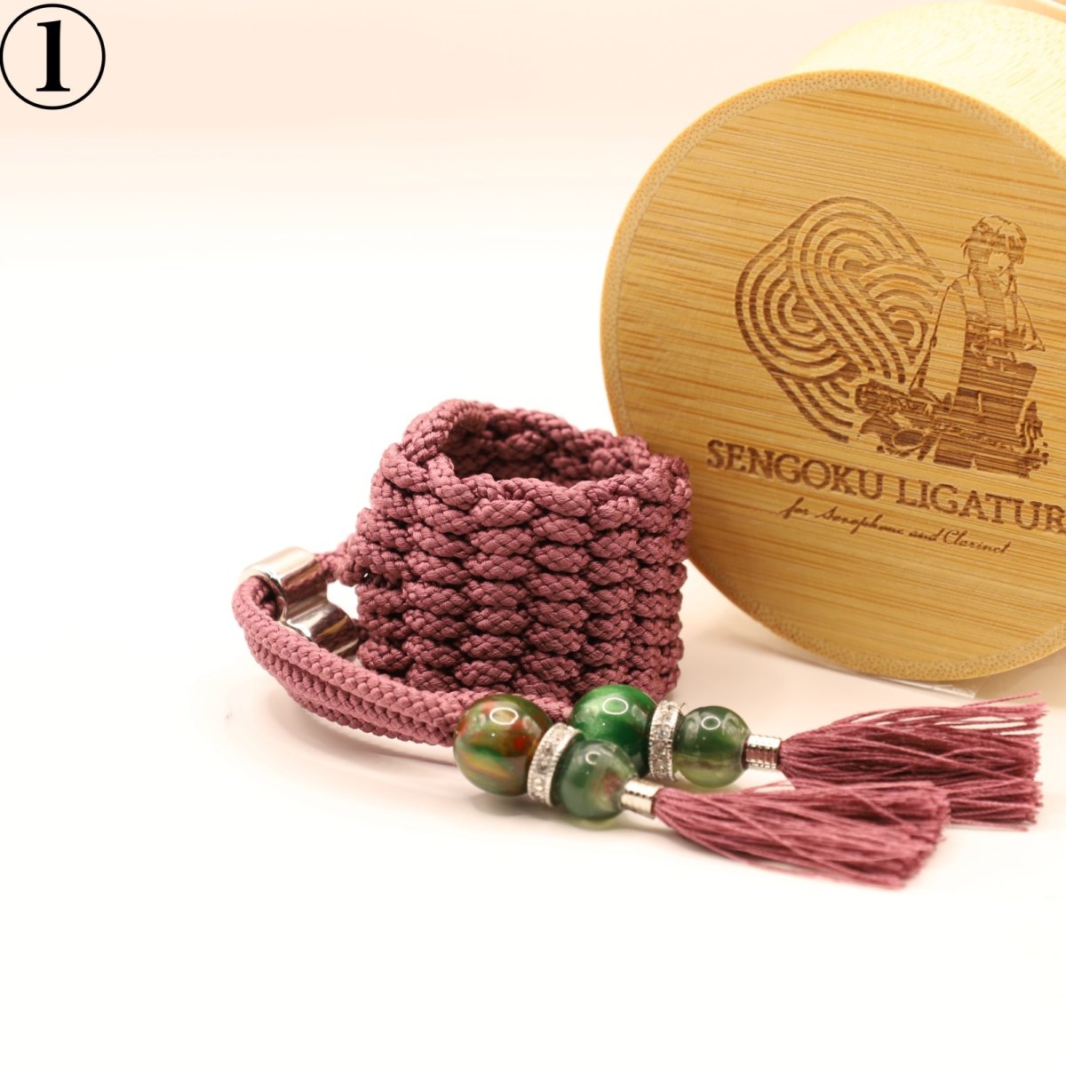 画像2: 【Sengoku Ligature】Mitsunari Purple｜石田三成（Alto / Samurai） (2)