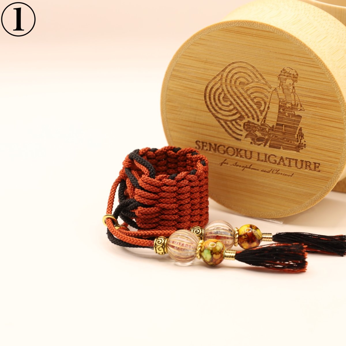 画像2: 【Sengoku Ligature】Yoshihiro Red｜島津義弘（Soprano / Kabuki） (2)