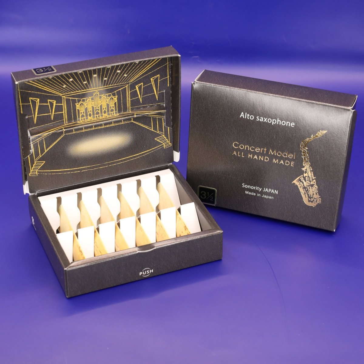 画像1: 国産サックスリード Sonority Japan Classic Model [A.SAX用] (1)