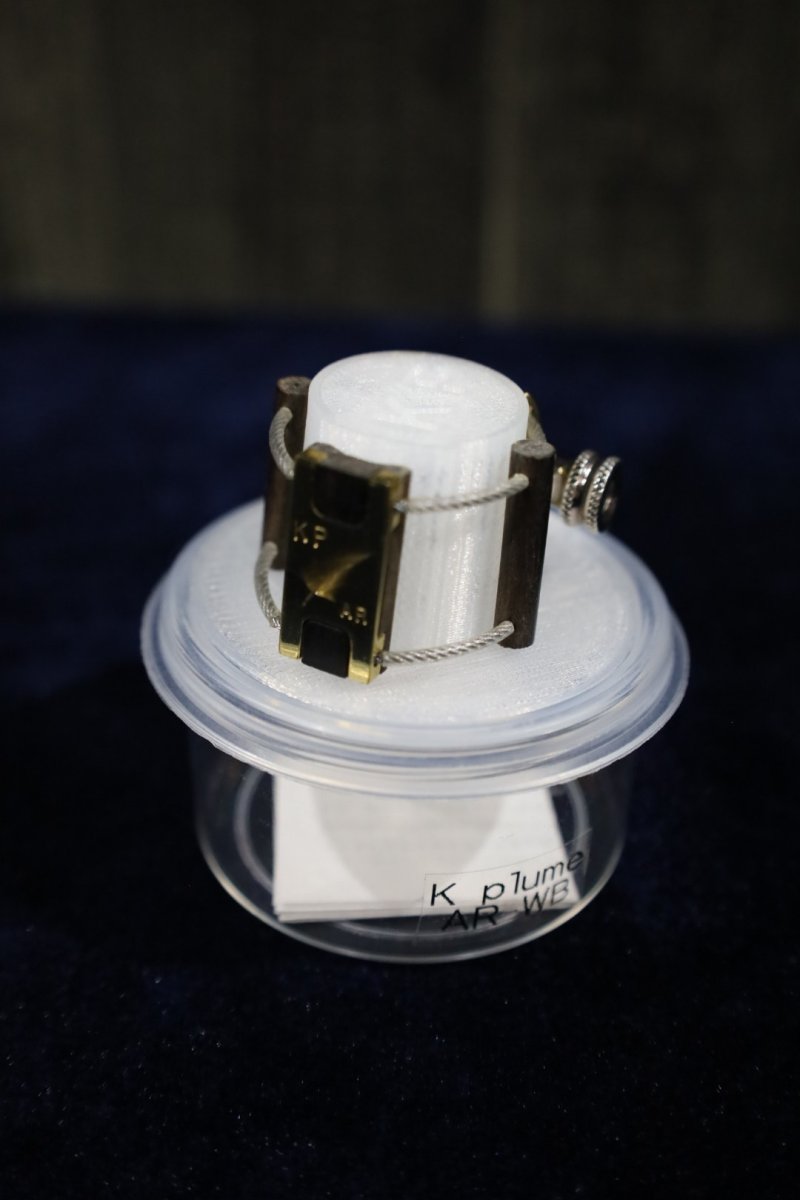画像2: K PLUME woodbrass  総銀＋銀メッキネジ A.sax用 (2)