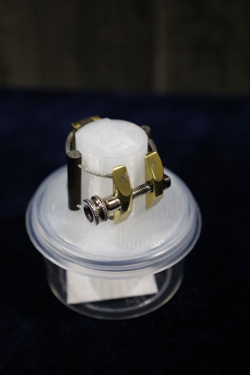画像1: K PLUME woodbrass  総銀＋銀メッキネジ A.sax用 (1)