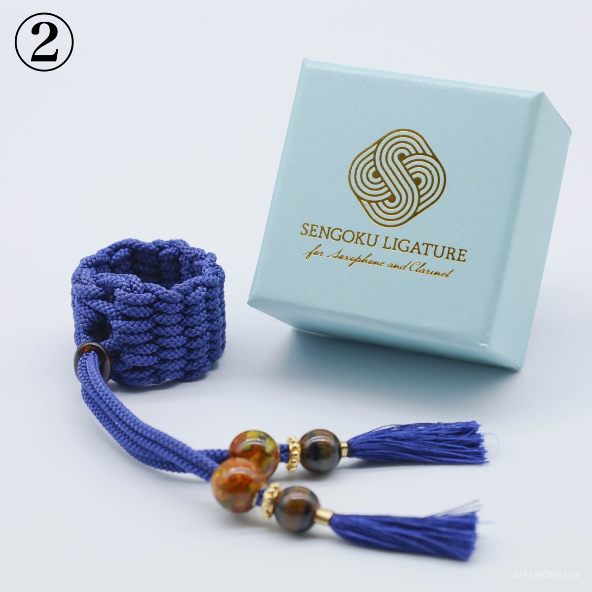 画像3: 【Sengoku Ligature】Masamune Blue｜伊達政宗（Tenor / Samurai） (3)
