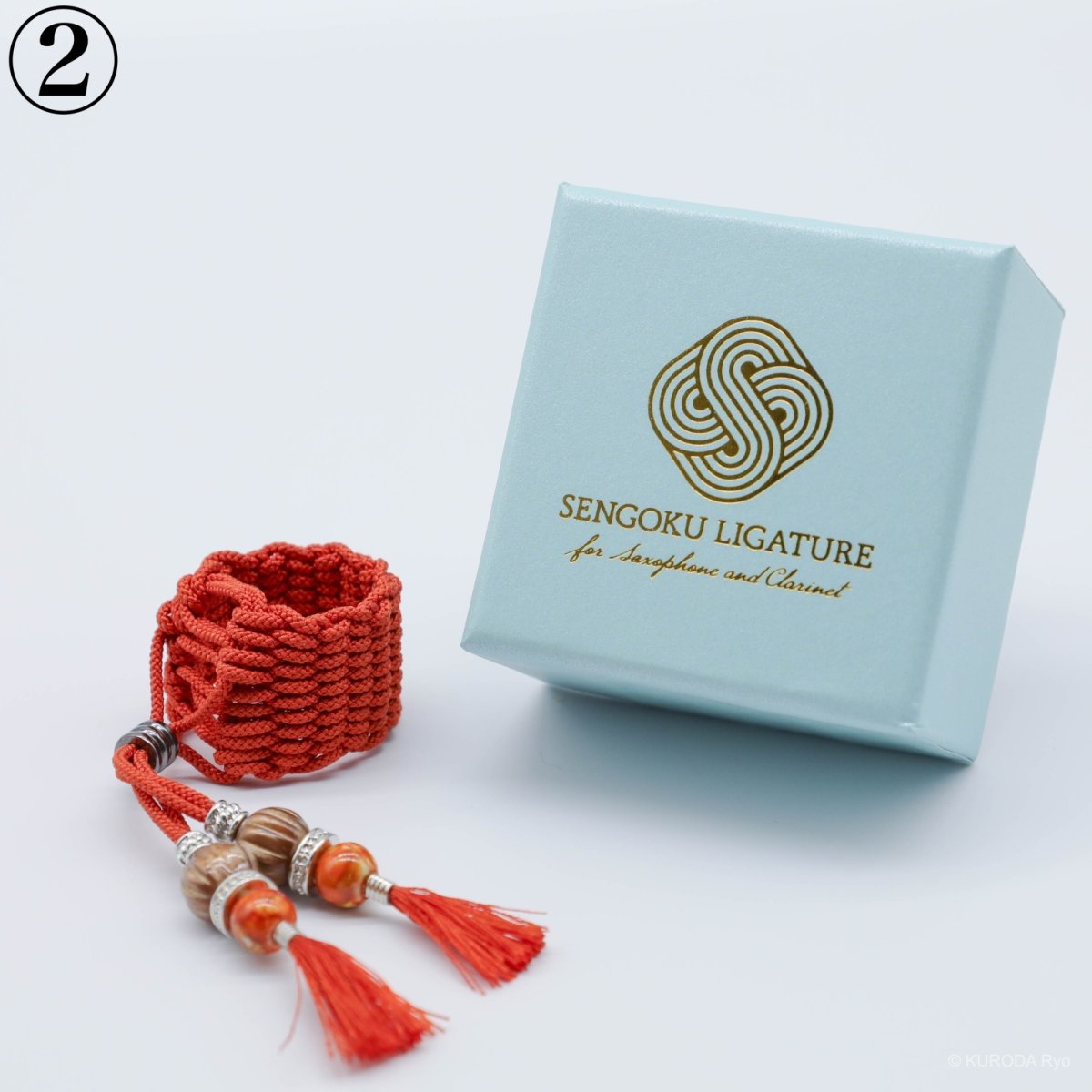 画像3: 【Sengoku Ligature】Yoshihiro Red｜島津義弘（Soprano / Kabuki） (3)