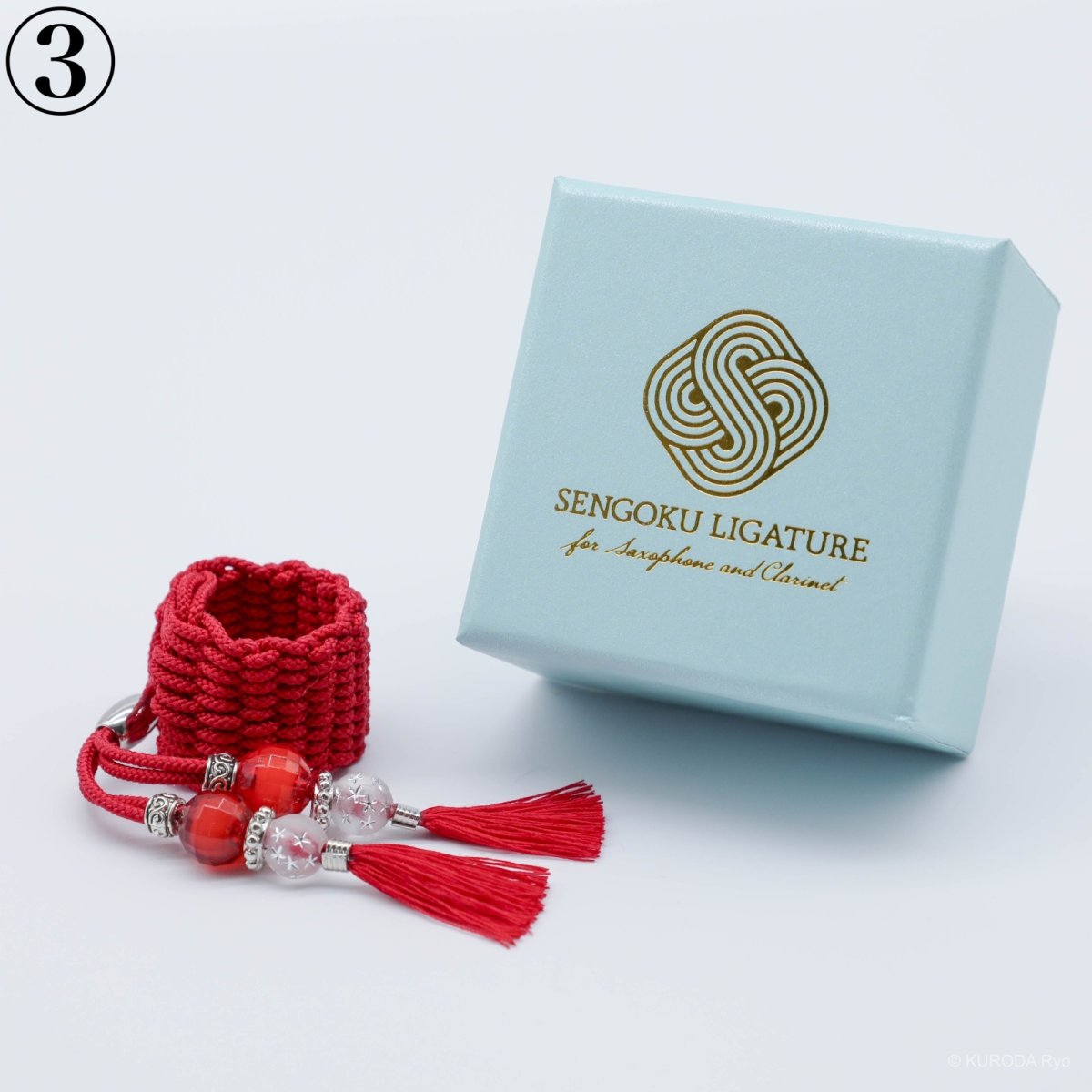 画像4: 【Sengoku Ligature】Yukimura Red｜真田幸村（Soprano / Kabuki） (4)