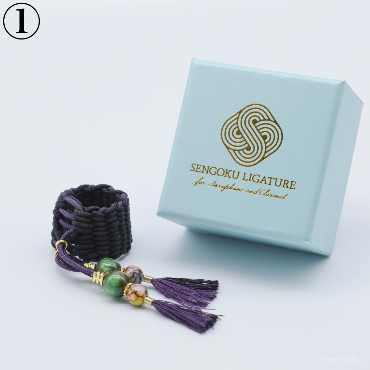 画像2: 【Sengoku Ligature】Hanzo Black｜服部半蔵（Soprano / Kabuki） (2)